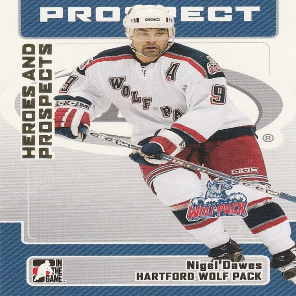 Nigel Dawes - 2006 ITG Heroes & Prospects Hockey Card